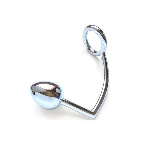 METALHARD PEENISERONGAS WITH ANAL BEAD 45MM